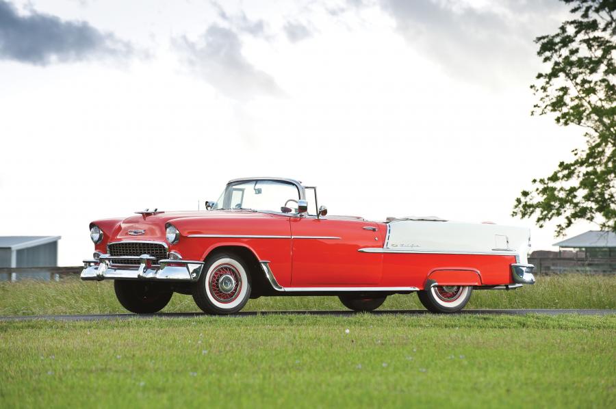  Chevrolet Bel Air Convertible 1955 года  (фото 57 из 104)